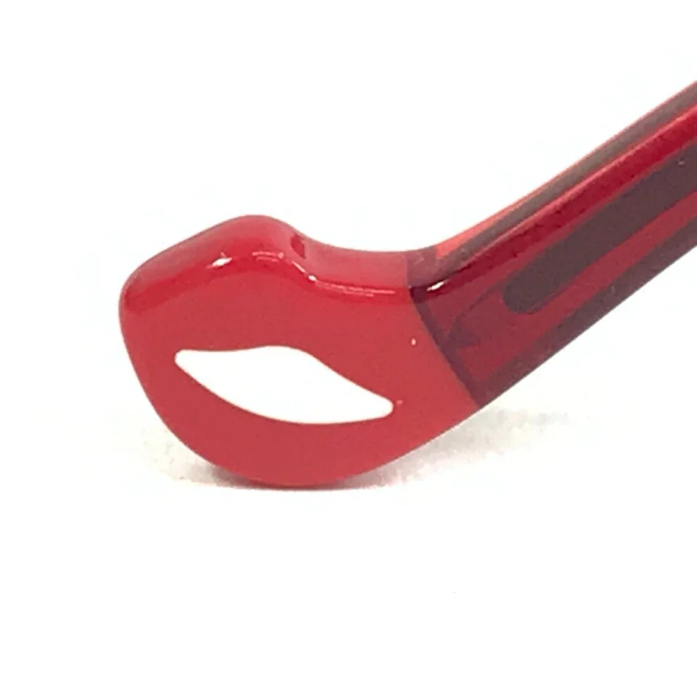 BOZ by J.F. Rey Eyeglasses Frames MADYSSON 3535 Shiny Red Hexagonal 51-17-140